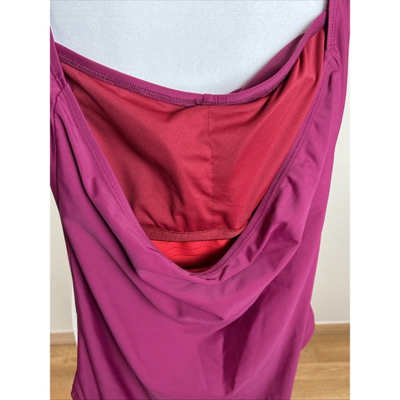 No Brand Ruched One Piece Swimsuit Women's No Size L? See Measurements (Q14) - Picture 3 of 8